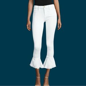NWT For The Republic High Rise White Jeans